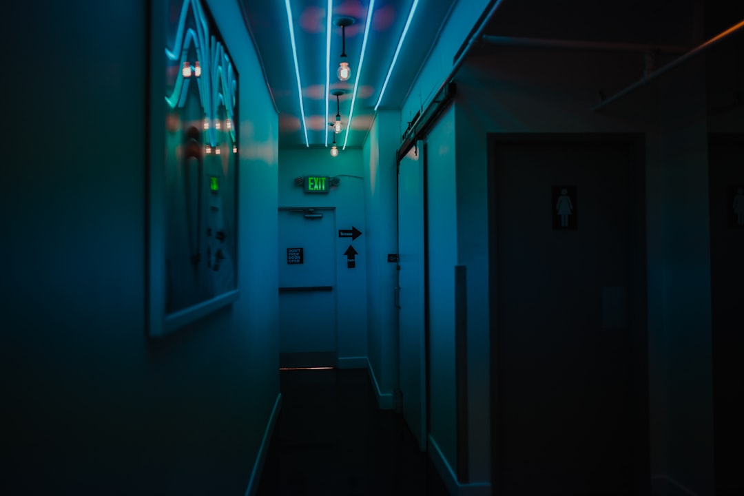 Photo corridor wall lights